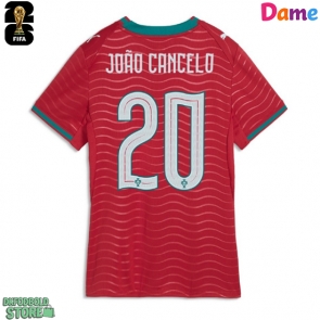 Portugal Joao Cancelo #20 Replika Hjemmebanetrøje Dame VM 2026 Kortærmet